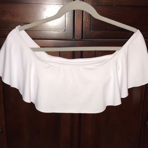 Off shoulder Bikini top